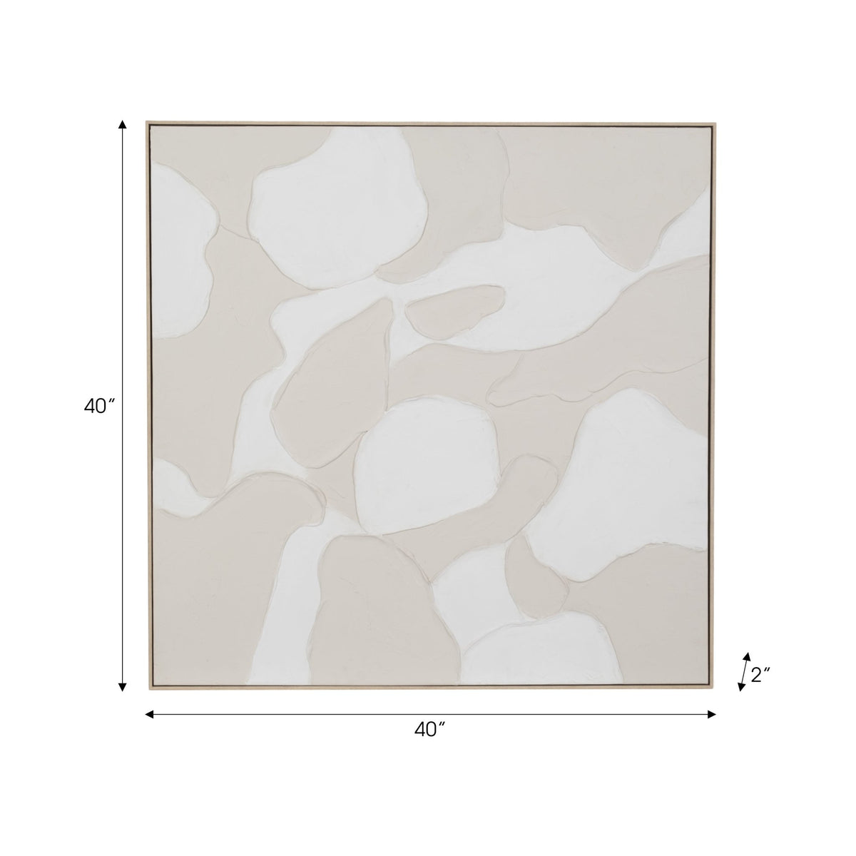 40x40 Torin Handpainted Wall Art Wall Art| Sagebrook Home