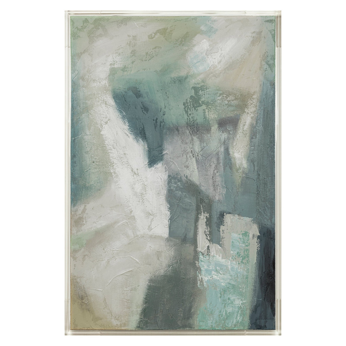 40X60 BEXLEY ACRYLIC FRAME HANDPAINTED WALL ART Wall Art| Sagebrook Home