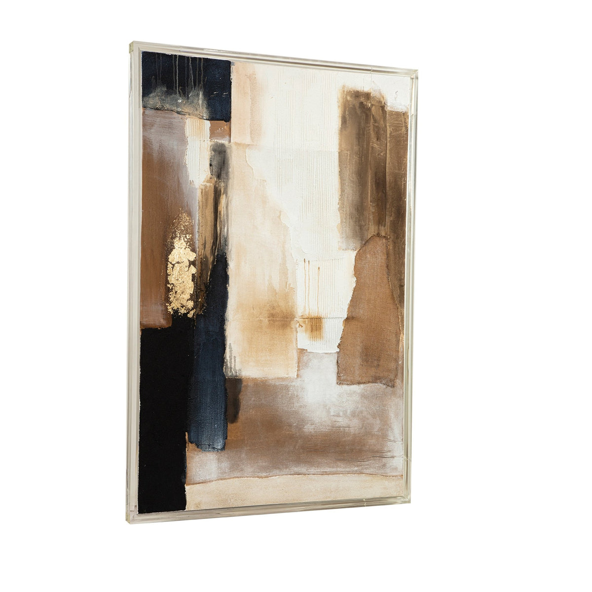 40X60 HARROW ACRYLIC FRAME HANDPAINTED WALL ART Wall Art| Sagebrook Home