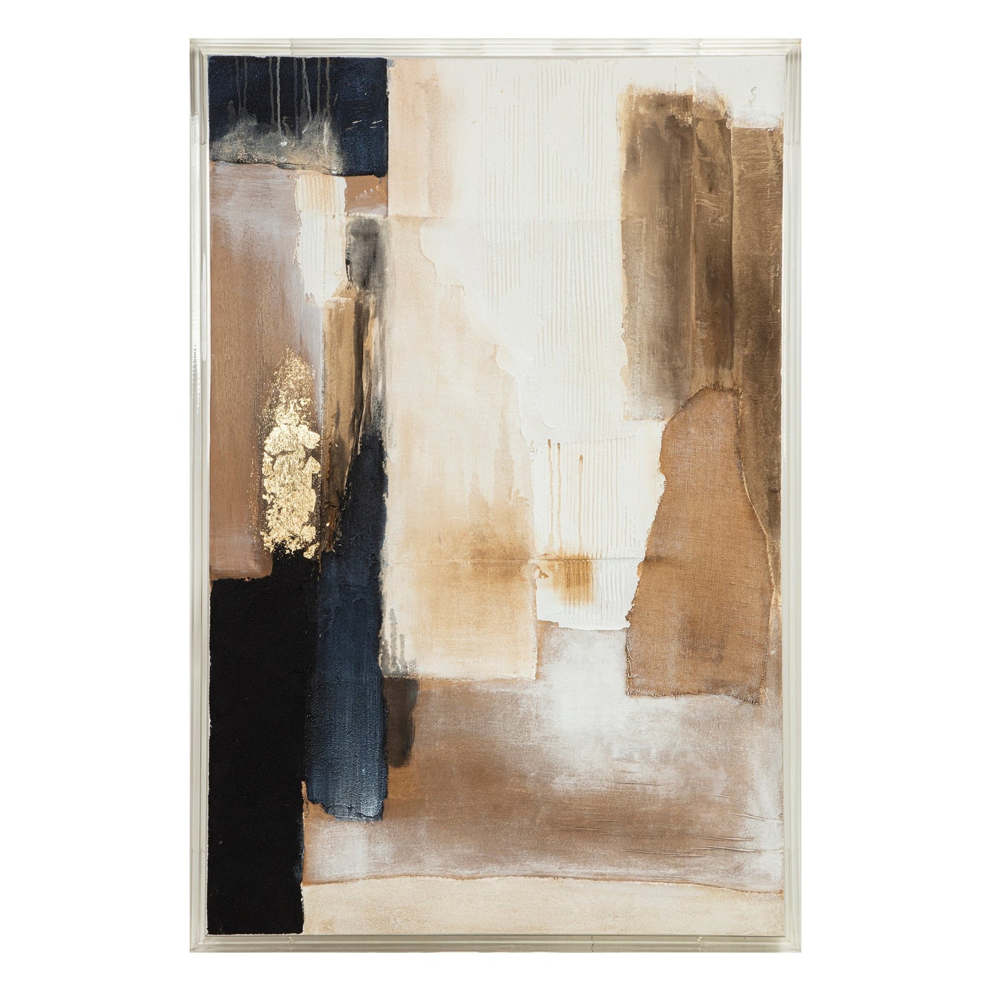 40X60 HARROW ACRYLIC FRAME HANDPAINTED WALL ART Wall Art| Sagebrook Home