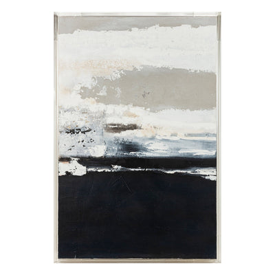 40X60 HELSTON ACRYLIC FRAME HANDPAINTED WALL ART - Al Rugaib Furniture