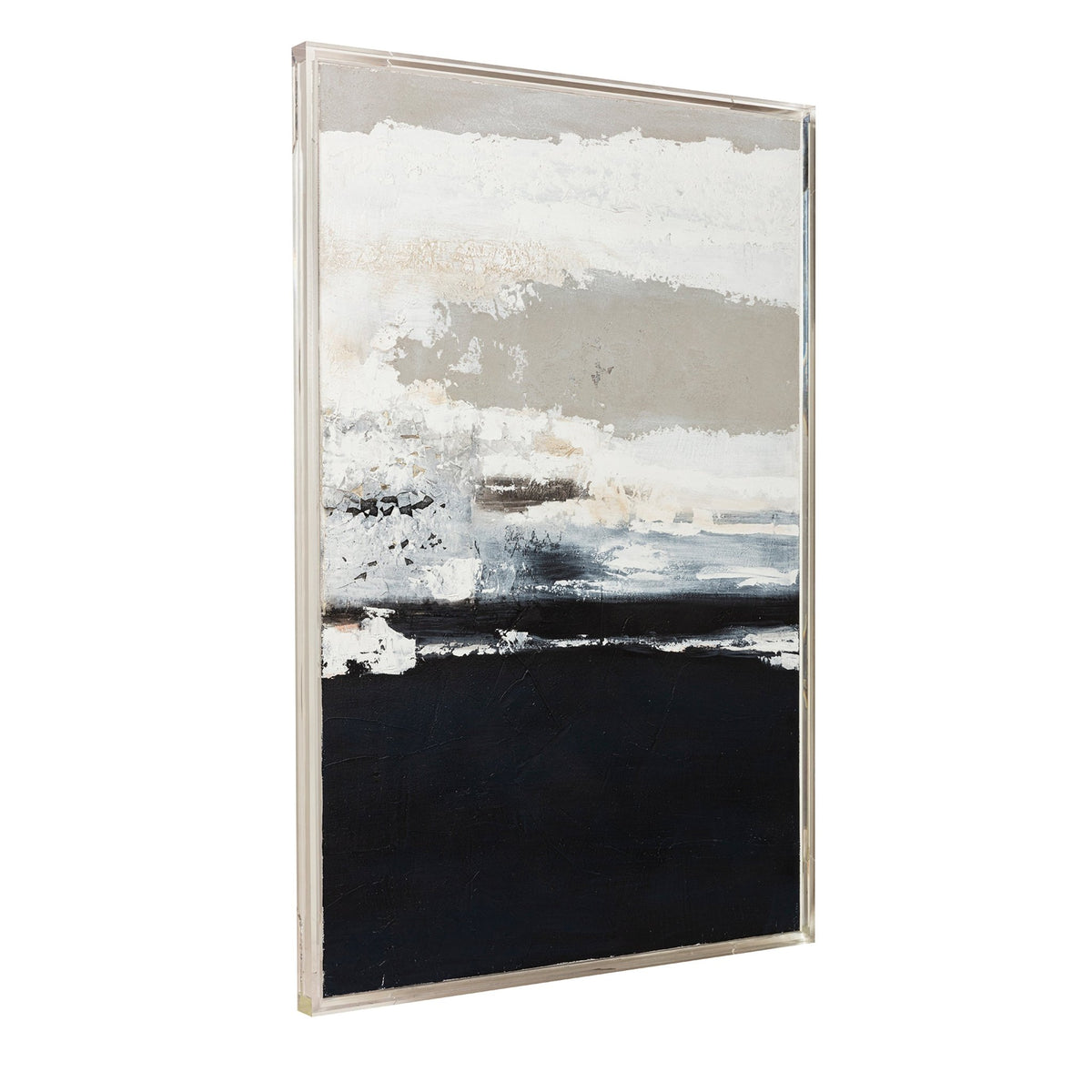 40X60 HELSTON ACRYLIC FRAME HANDPAINTED WALL ART Wall Art| Sagebrook Home