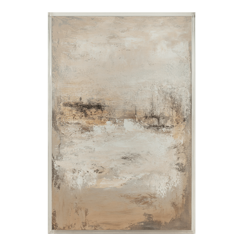 40X60 REVONNA ACRYLIC FRAME HANDPAINTED WALL ART Wall Art| Sagebrook Home