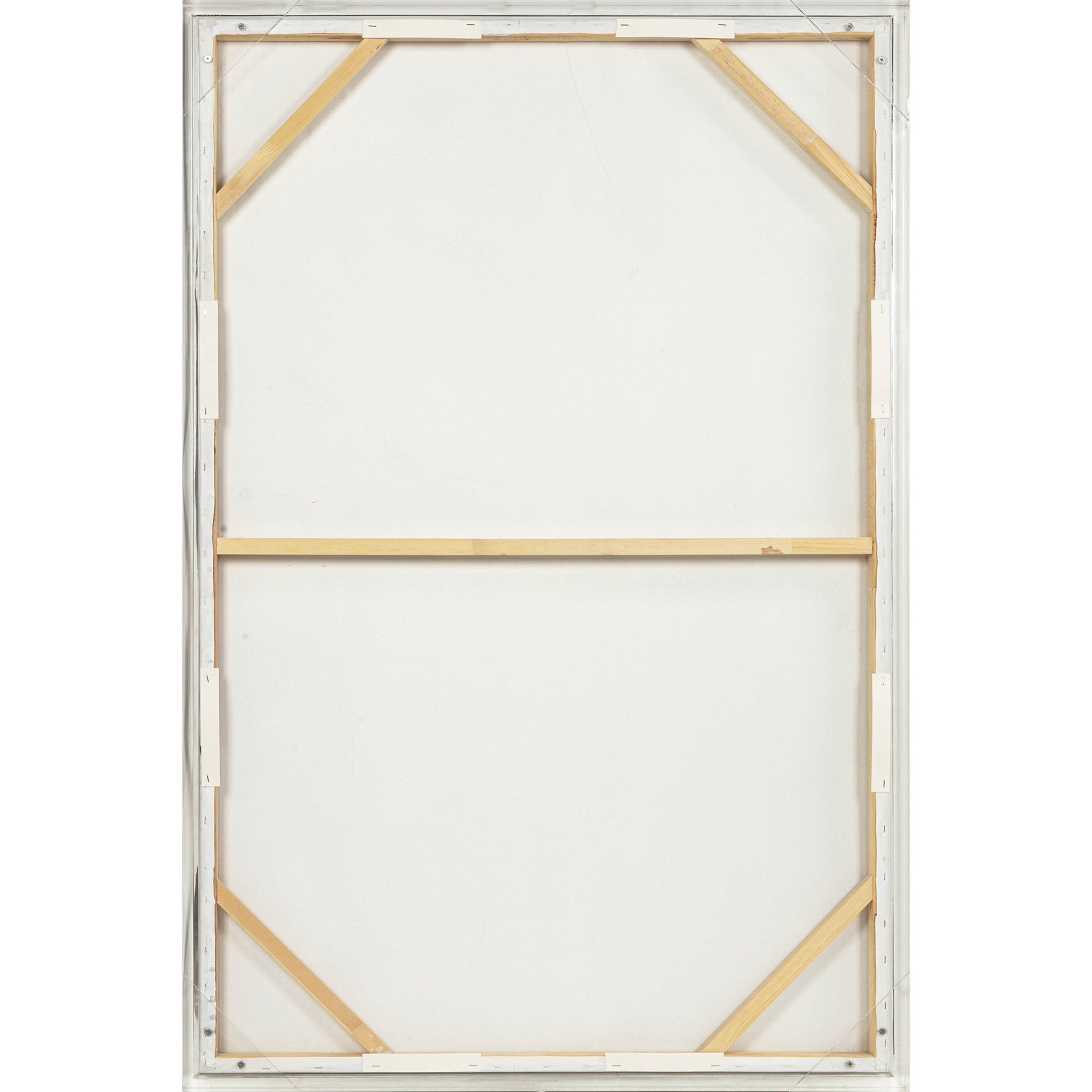 40X60 WALTHAM ACRYLIC FRAME HANDPAINTED WALL ART Wall Art| Sagebrook Home