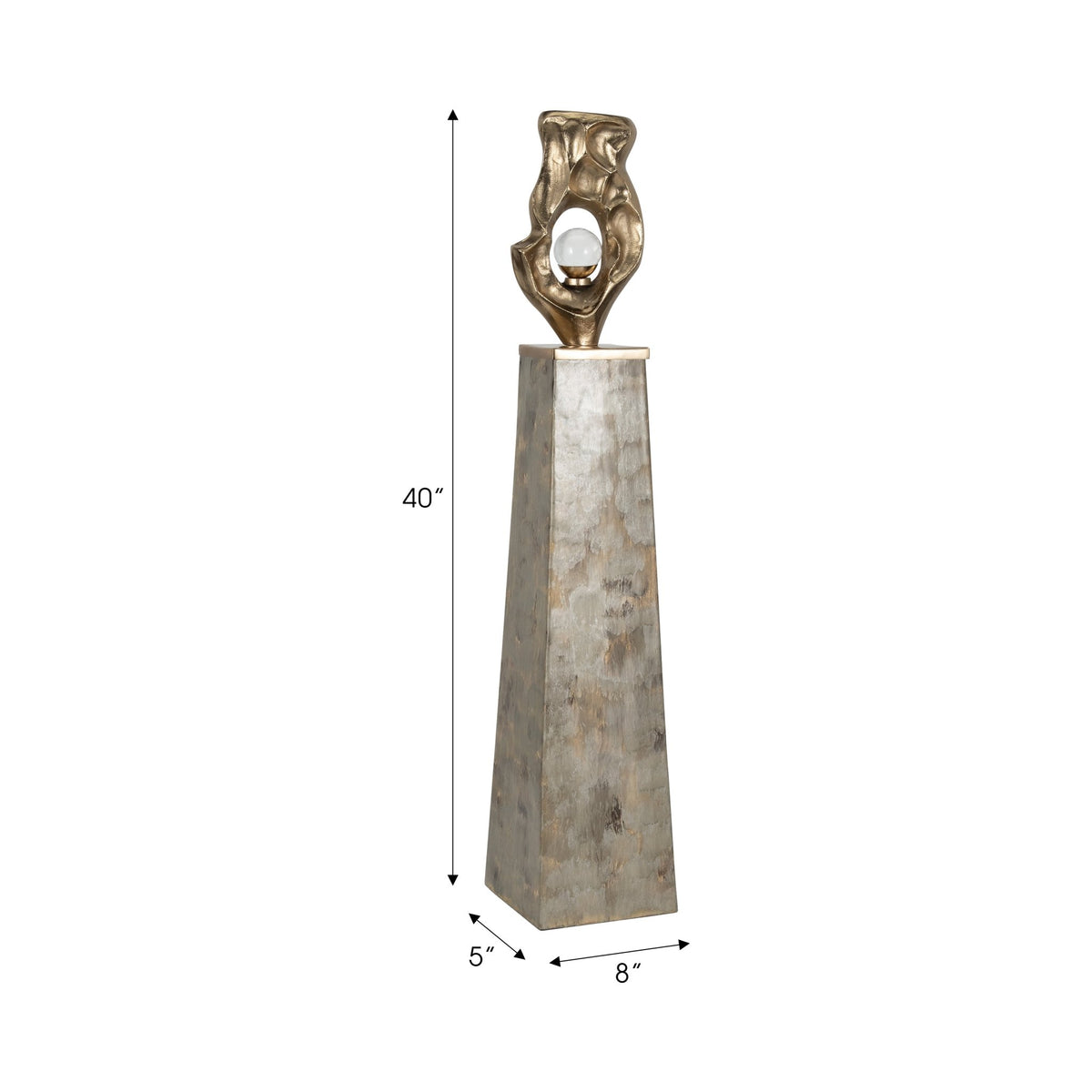 41" Senga Large Floor Bottle Vases and Jars| Sagebrook Home