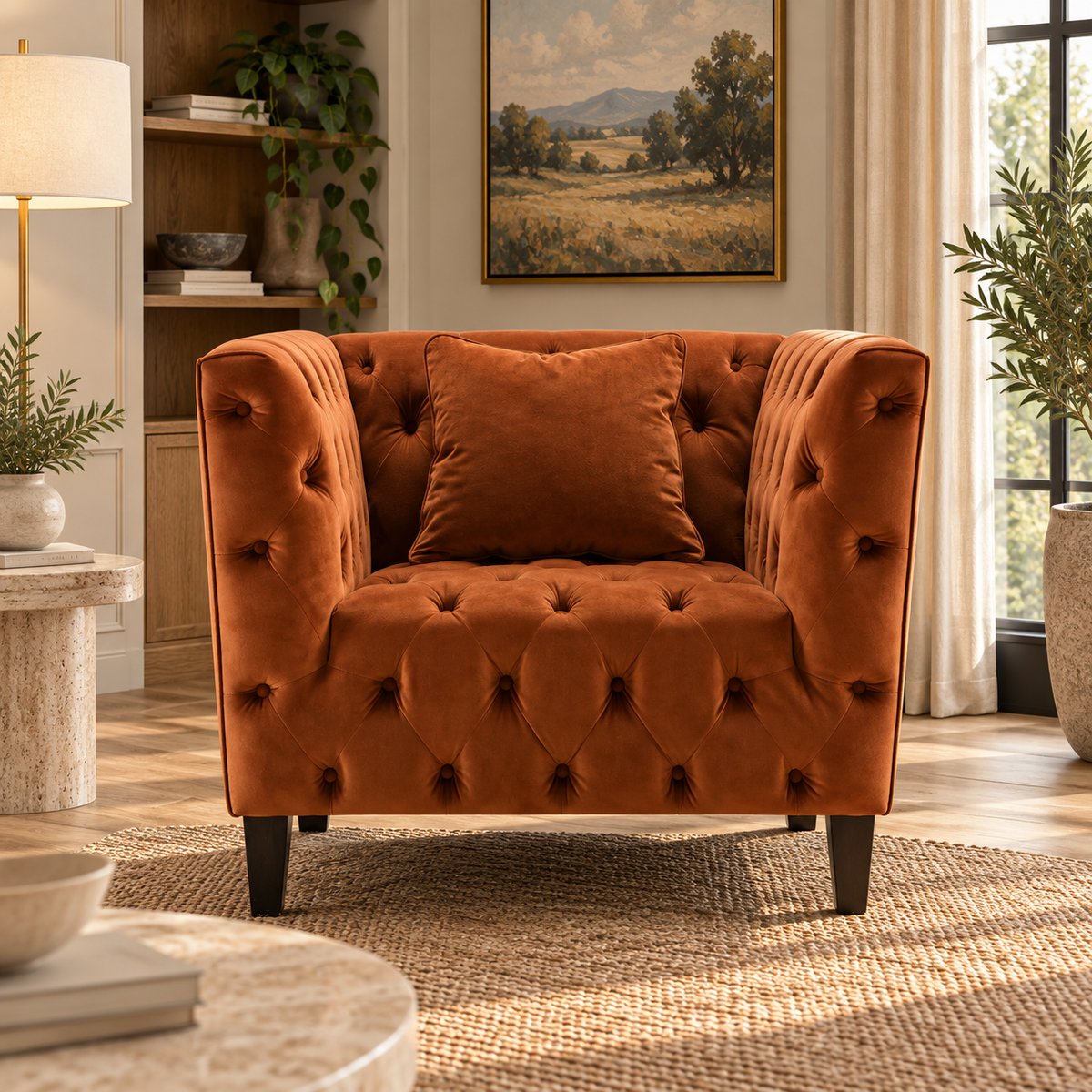 Tuft Chair - Sienna