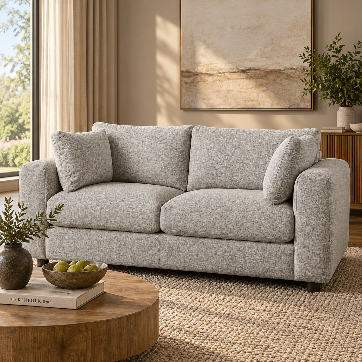 Terrona Loveseat - Gray