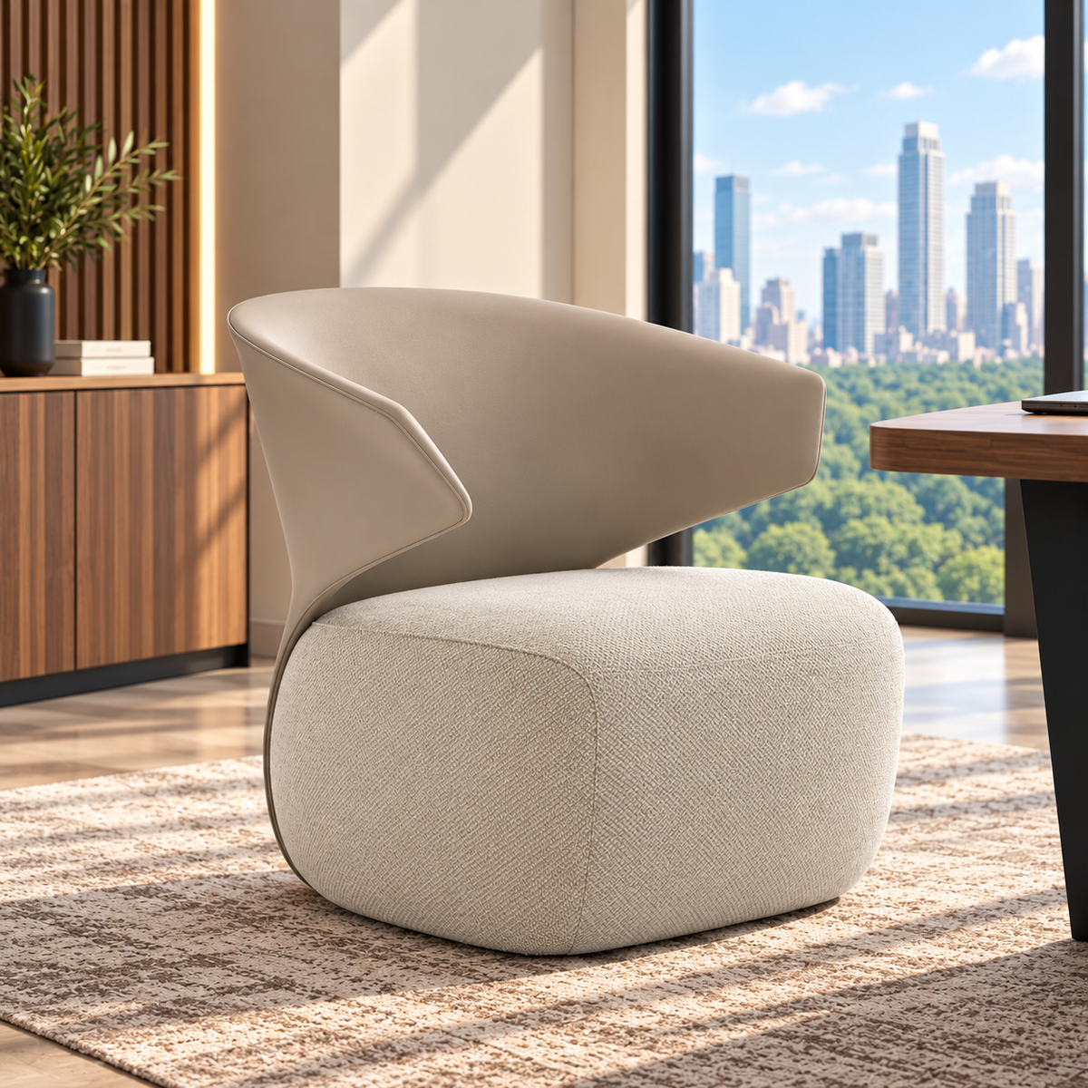 Round & Round Single Chair