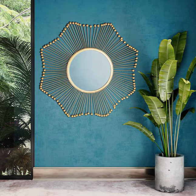 Ray Gold Mirror Mirrors| TOV