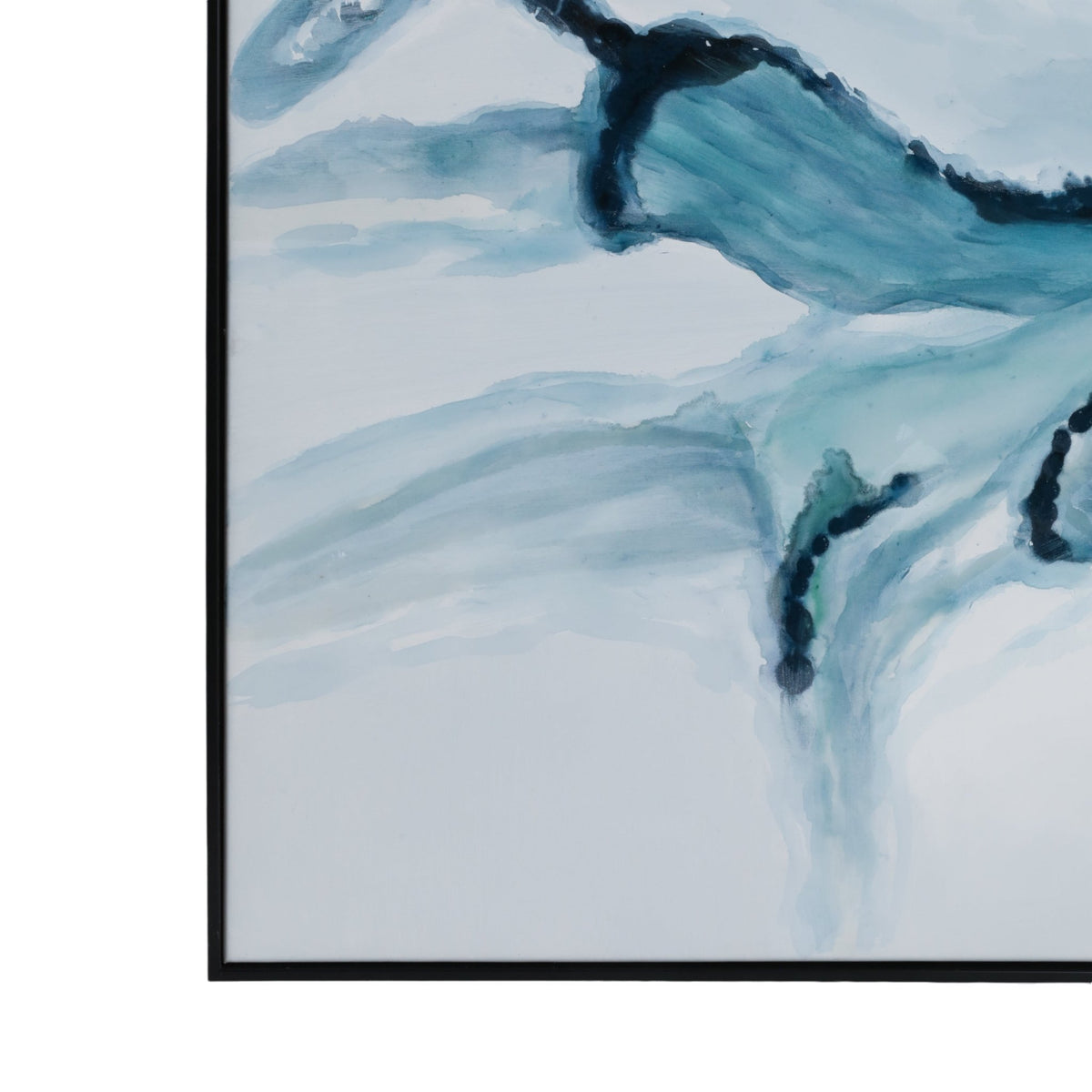 41X61, Abstract Oil Painting, Blue Wall Art| Sagebrook Home