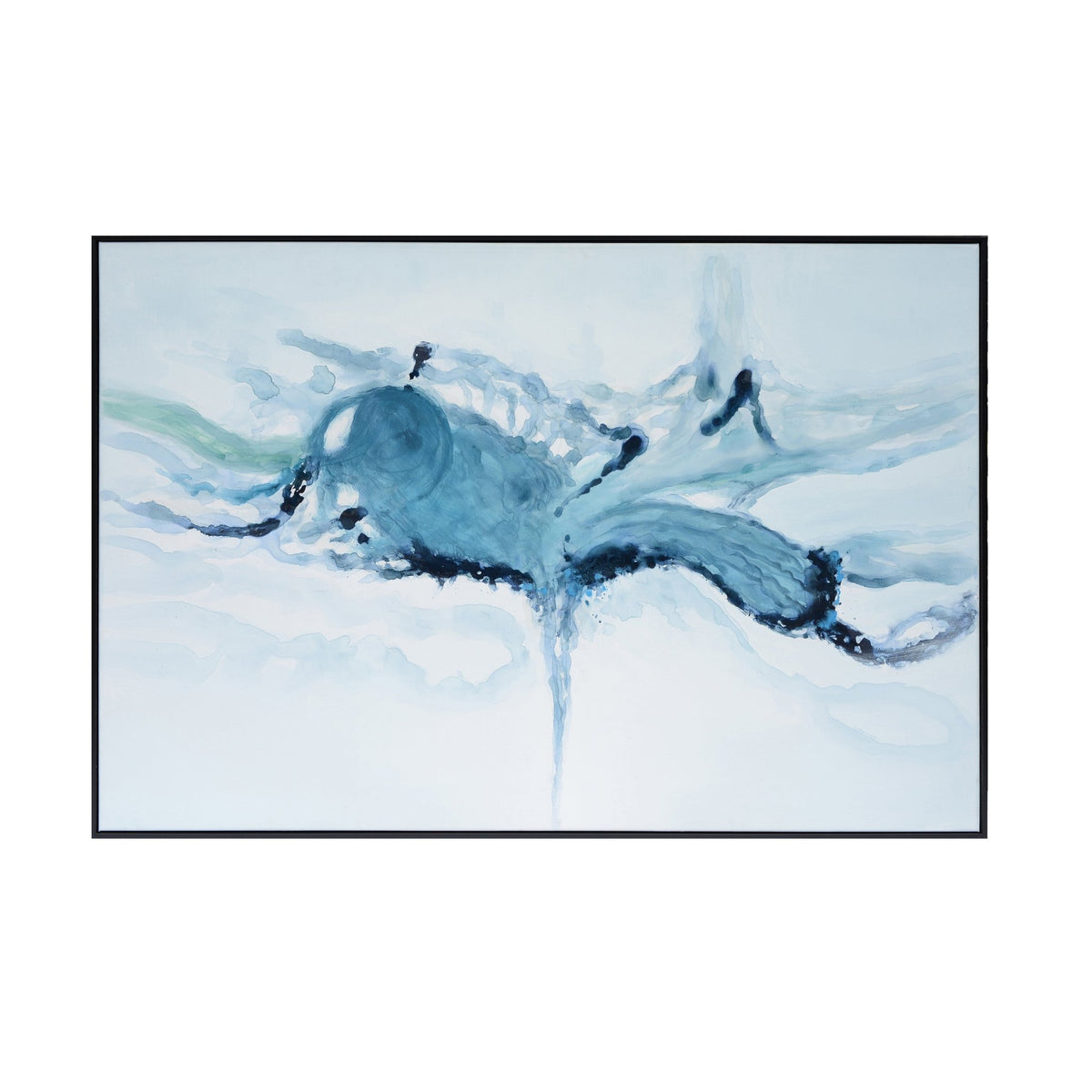 41X61, Abstract Oil Painting, Blue Wall Art| Sagebrook Home