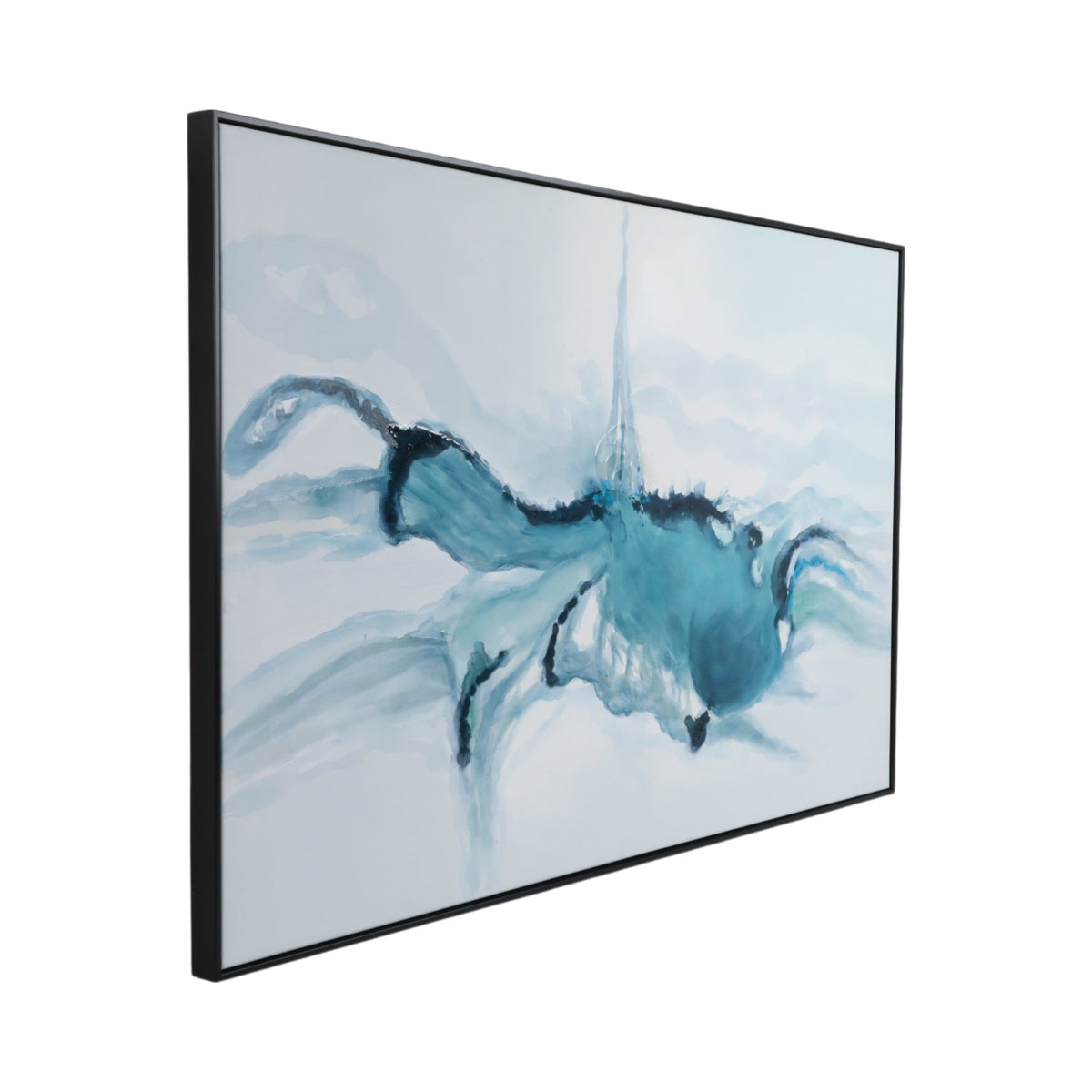41X61, Abstract Oil Painting, Blue Wall Art| Sagebrook Home