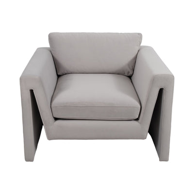 42" Larsson Accent Chair, Gray - Al Rugaib Furniture