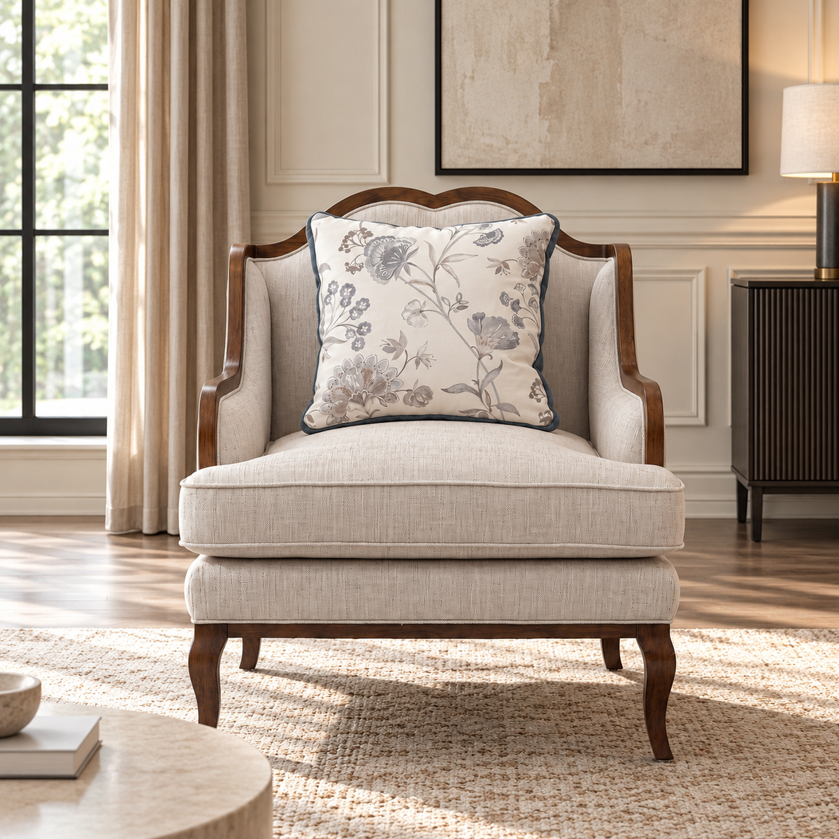 Shoug Bloom Arm Chair