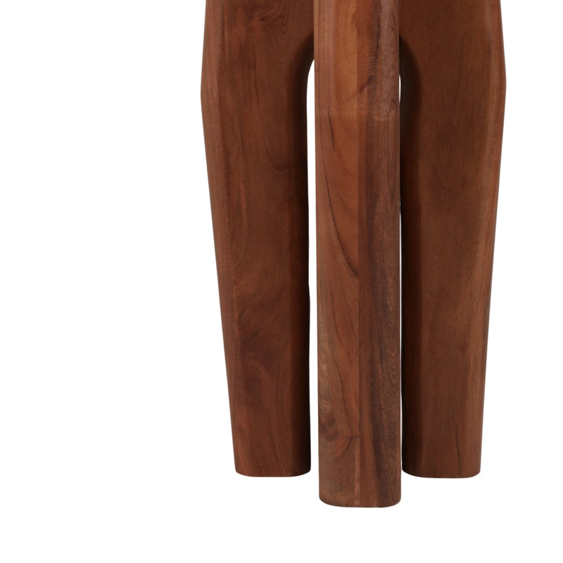 42x31"tapered Legs Mrble Top Console Tble,tan/brwn - Al Rugaib Furniture