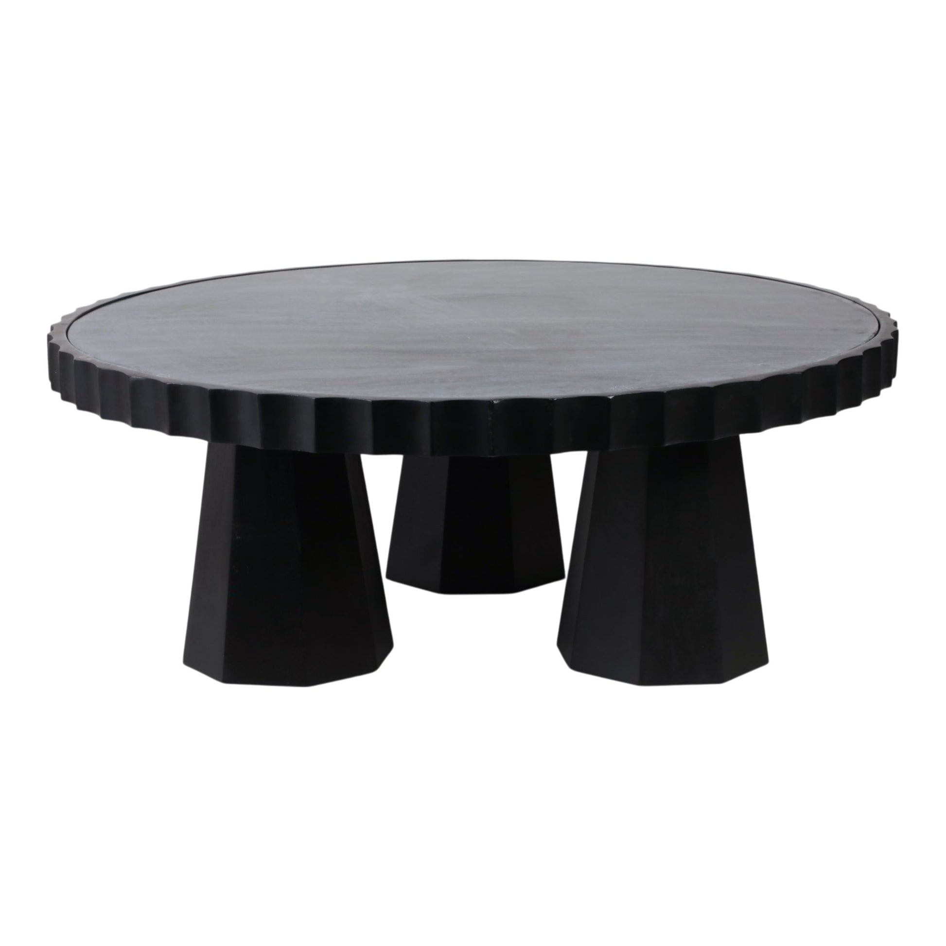 43" Luzia Metallic Marble And Wood Coffee Table, B Coffee Tables| Sagebrook Home