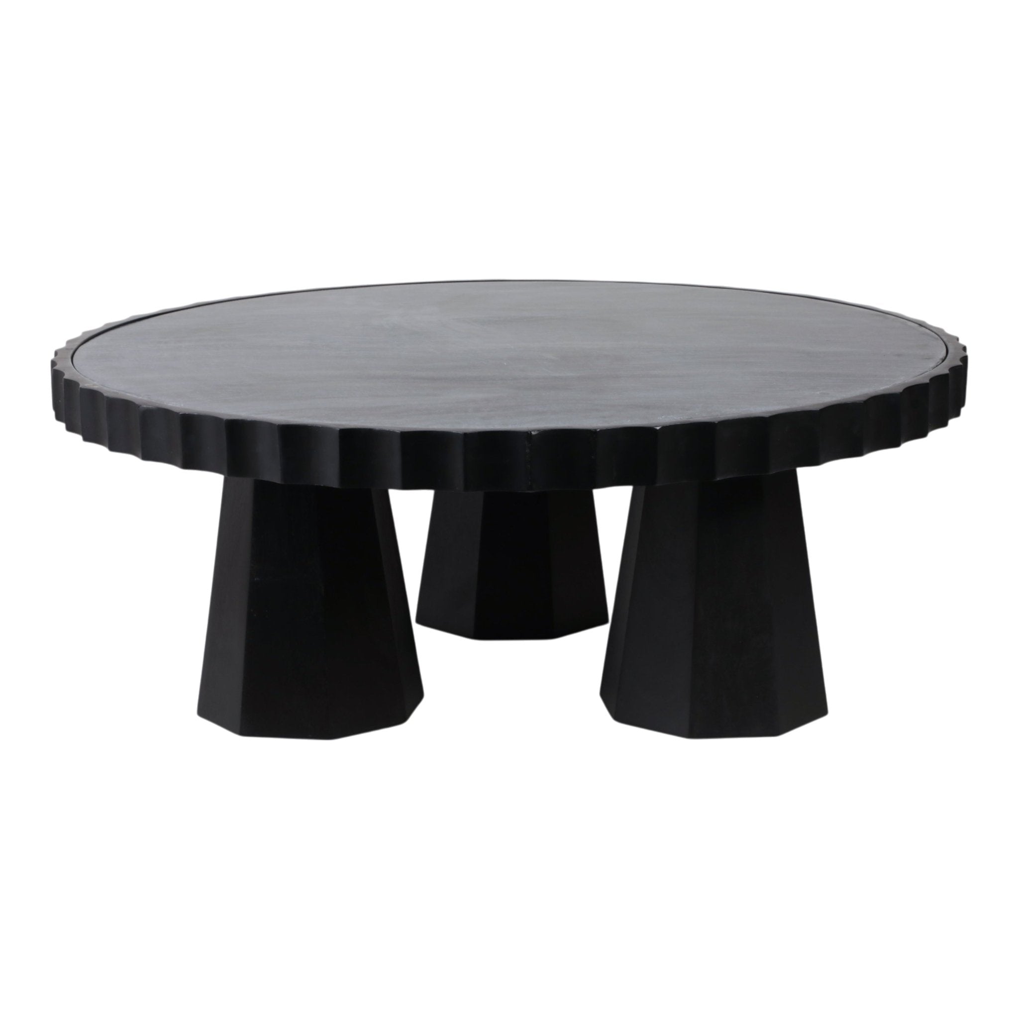 43" Luzia Metallic Marble And Wood Coffee Table, B Coffee Tables| Sagebrook Home