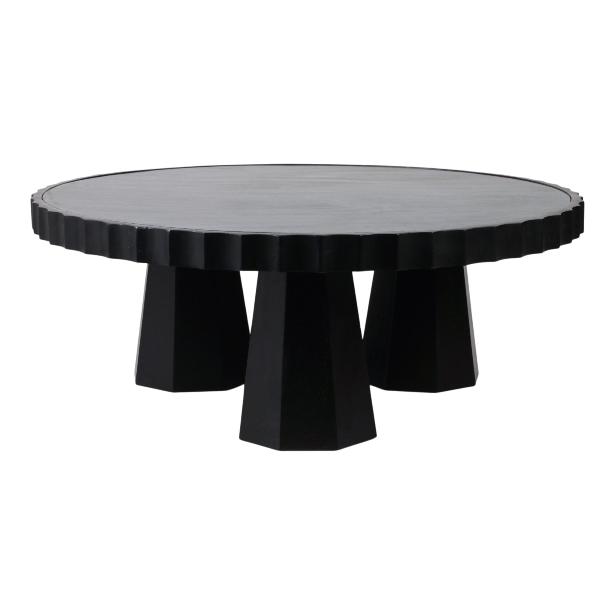 43" Luzia Metallic Marble And Wood Coffee Table, B Coffee Tables| Sagebrook Home
