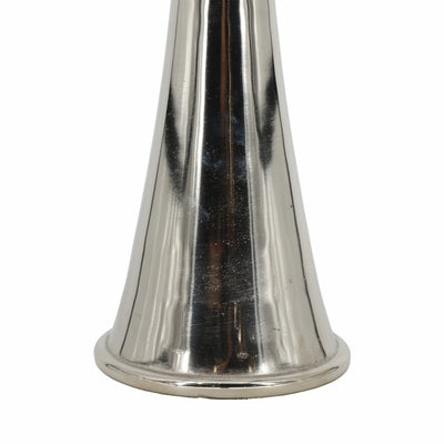 43" Radiant Large Silver Glass Candle Hurricane - Al Rugaib Furniture