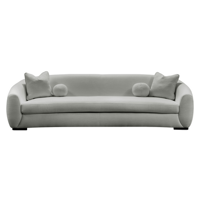 Boucle Linen 4 Seater Sofa (280cm)