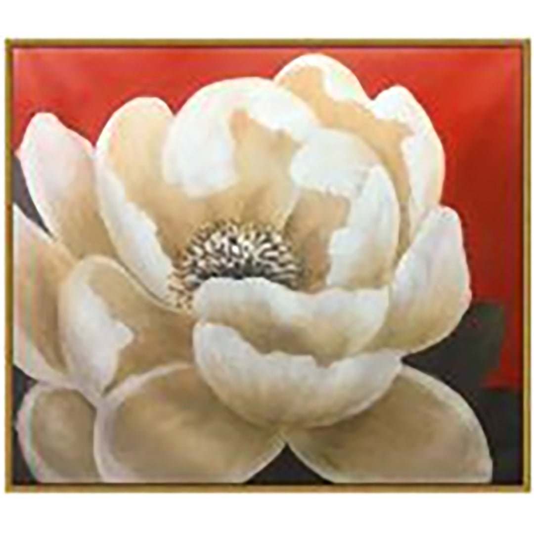 43X37 CAMELIA ON CANVAS, GRAY Wall Art| Sagebrook Home