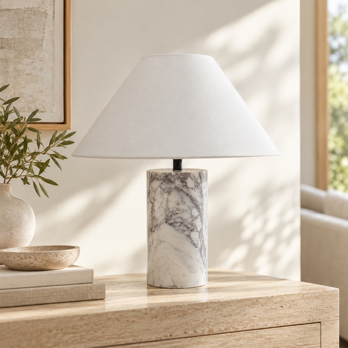 CALACATTA TABLE LAMP