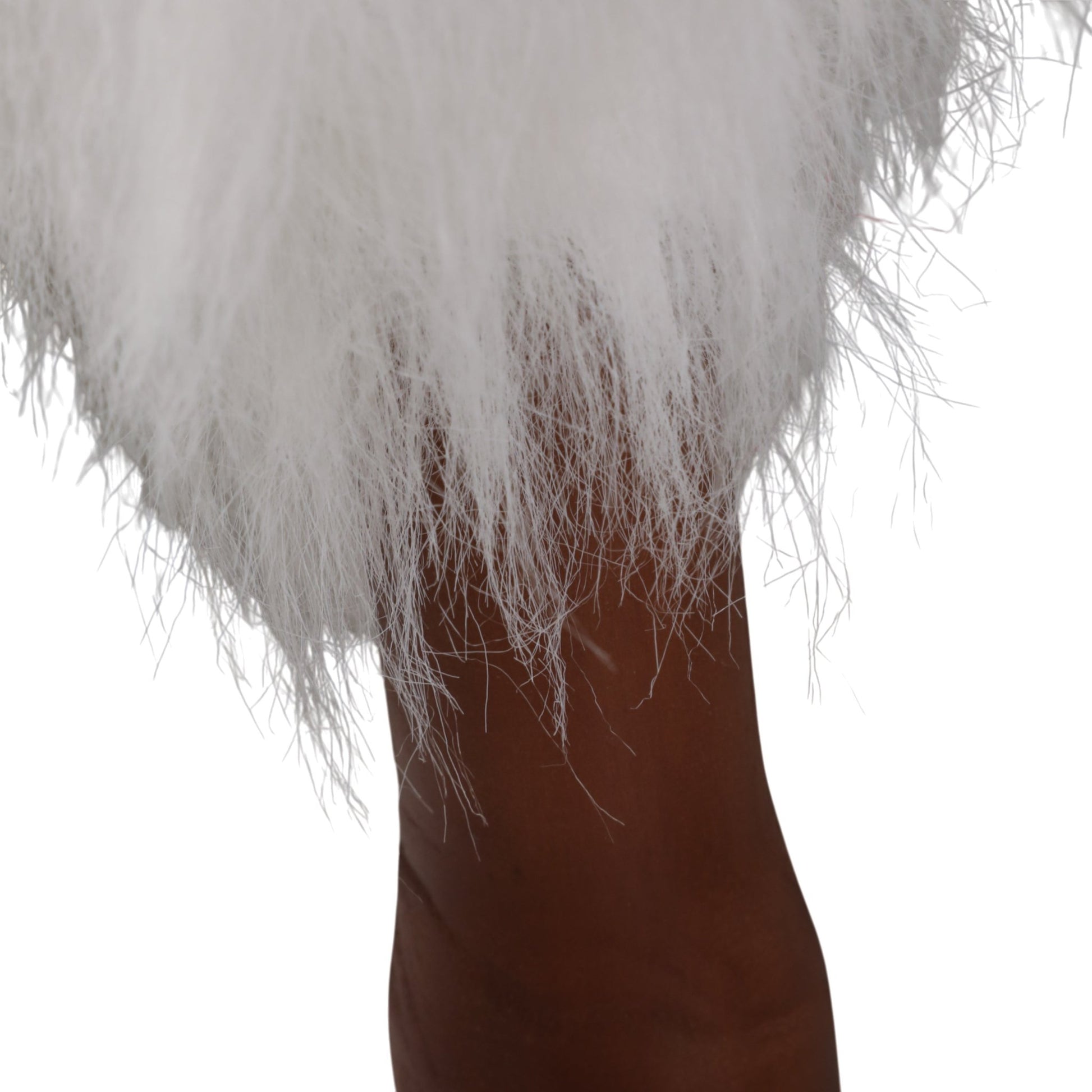 44x33" Faux Fur Sheep, White/brown Table Decors| Sagebrook Home