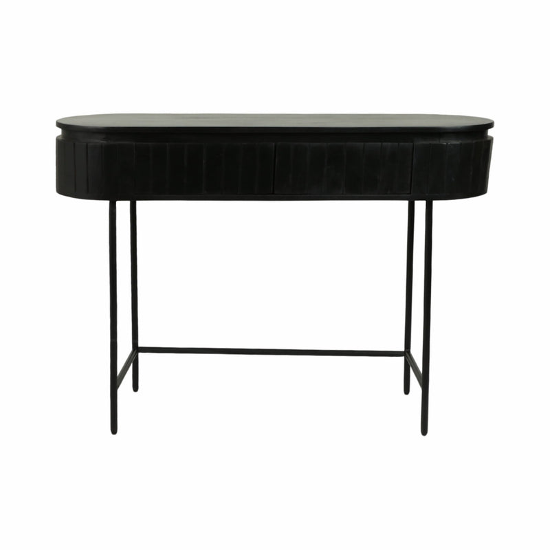 45x32 Ribbed Cabinet, Black - Al Rugaib Furniture