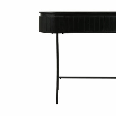 45x32 Ribbed Cabinet, Black - Al Rugaib Furniture