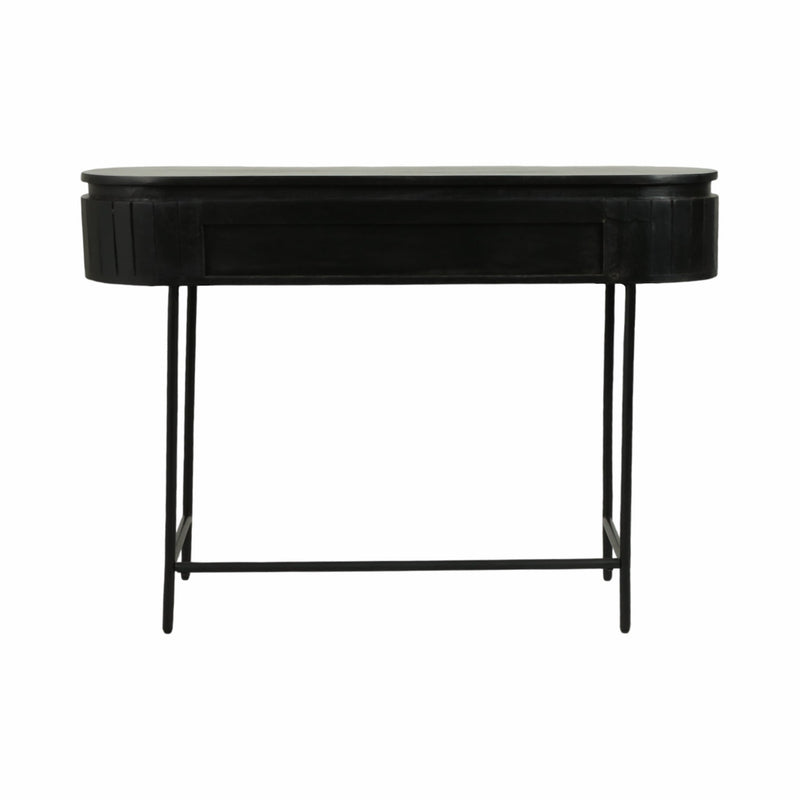 45x32 Ribbed Cabinet, Black - Al Rugaib Furniture