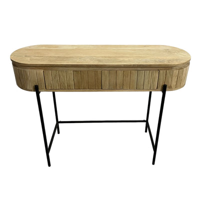 45x32 Ribbed Cabinet, Black - Al Rugaib Furniture