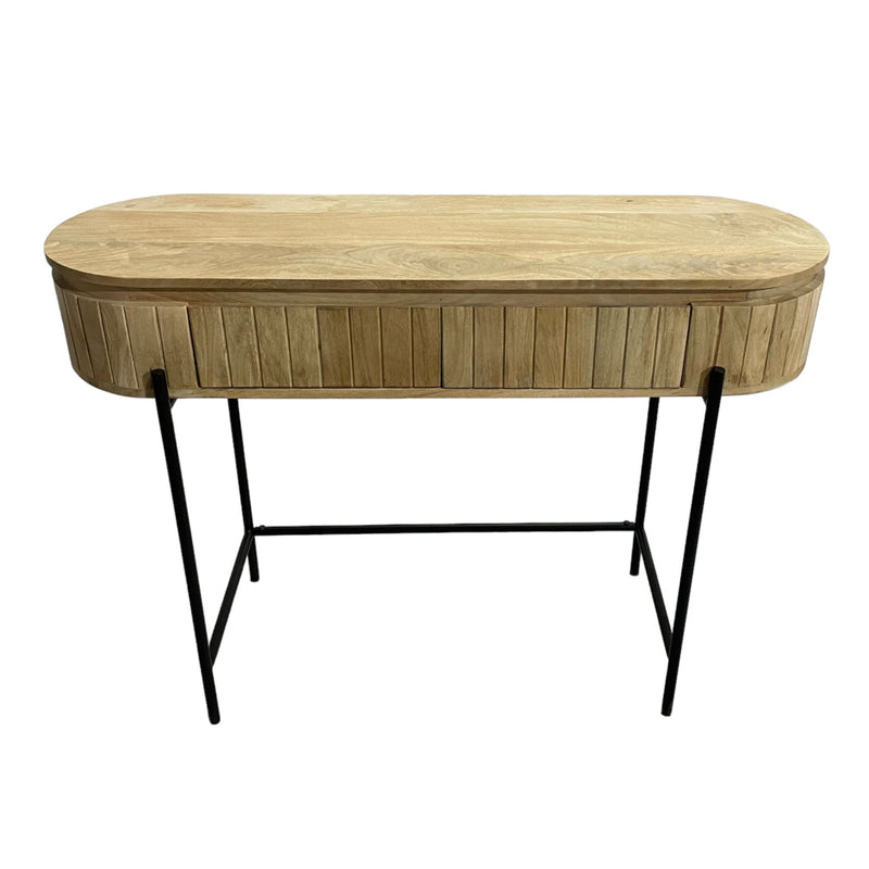 45x32 Ribbed Cabinet, Black - Al Rugaib Furniture