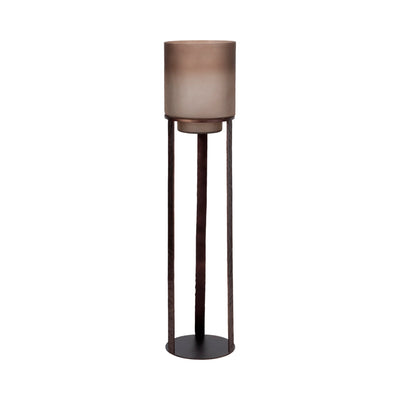 47" Lantern On Stand, Bronze - Al Rugaib Furniture