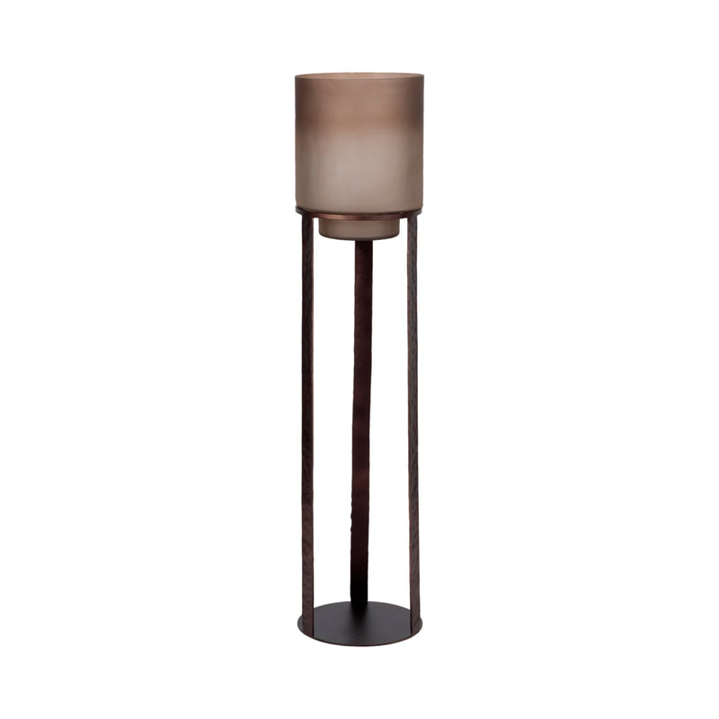 47" Lantern On Stand, Bronze - Al Rugaib Furniture