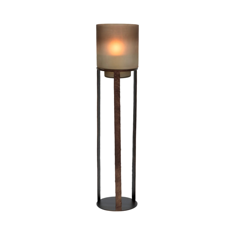 47" Lantern On Stand, Bronze - Al Rugaib Furniture