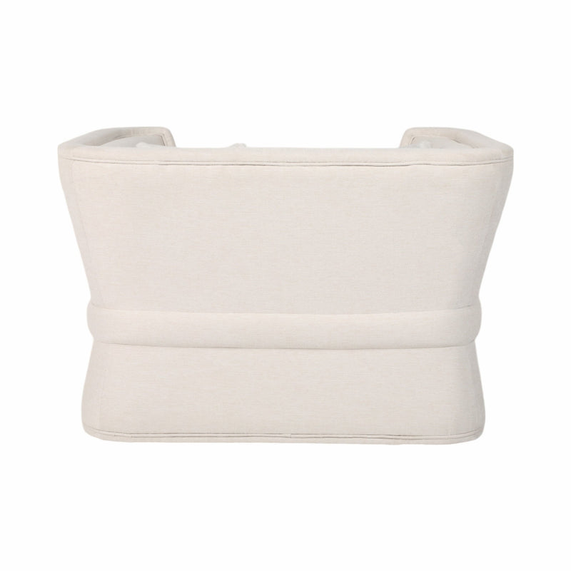 47" Preito Accent Chair, Ivory/beige - Al Rugaib Furniture