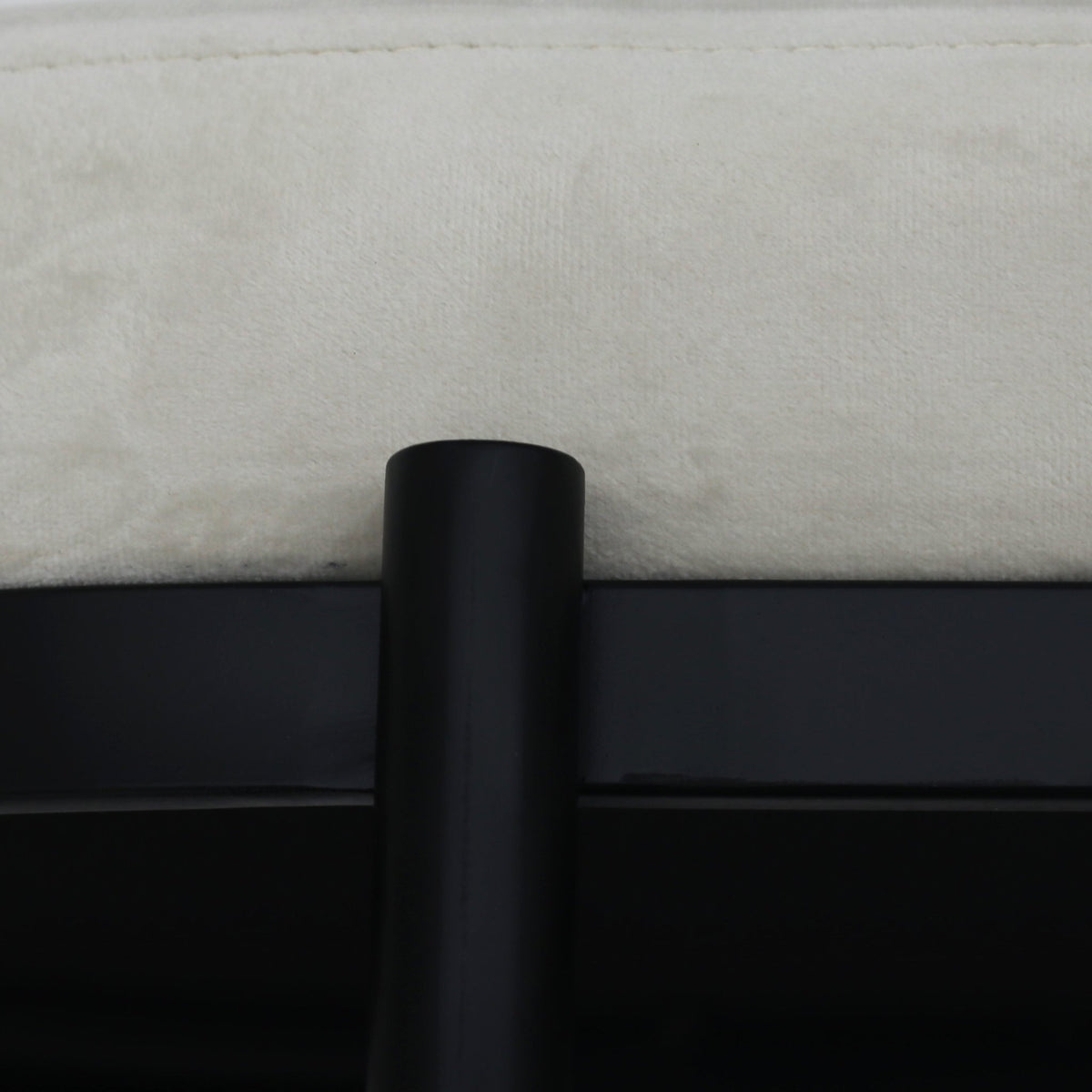 48" KINROSS CREAM VELVET BENCH Benches| Sagebrook Home