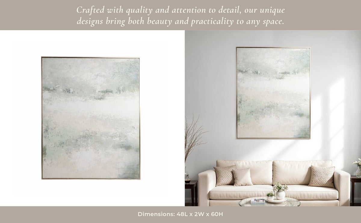 48X60 BIANCHI HANDPAINTED WALL ART Wall Art| Sagebrook Home