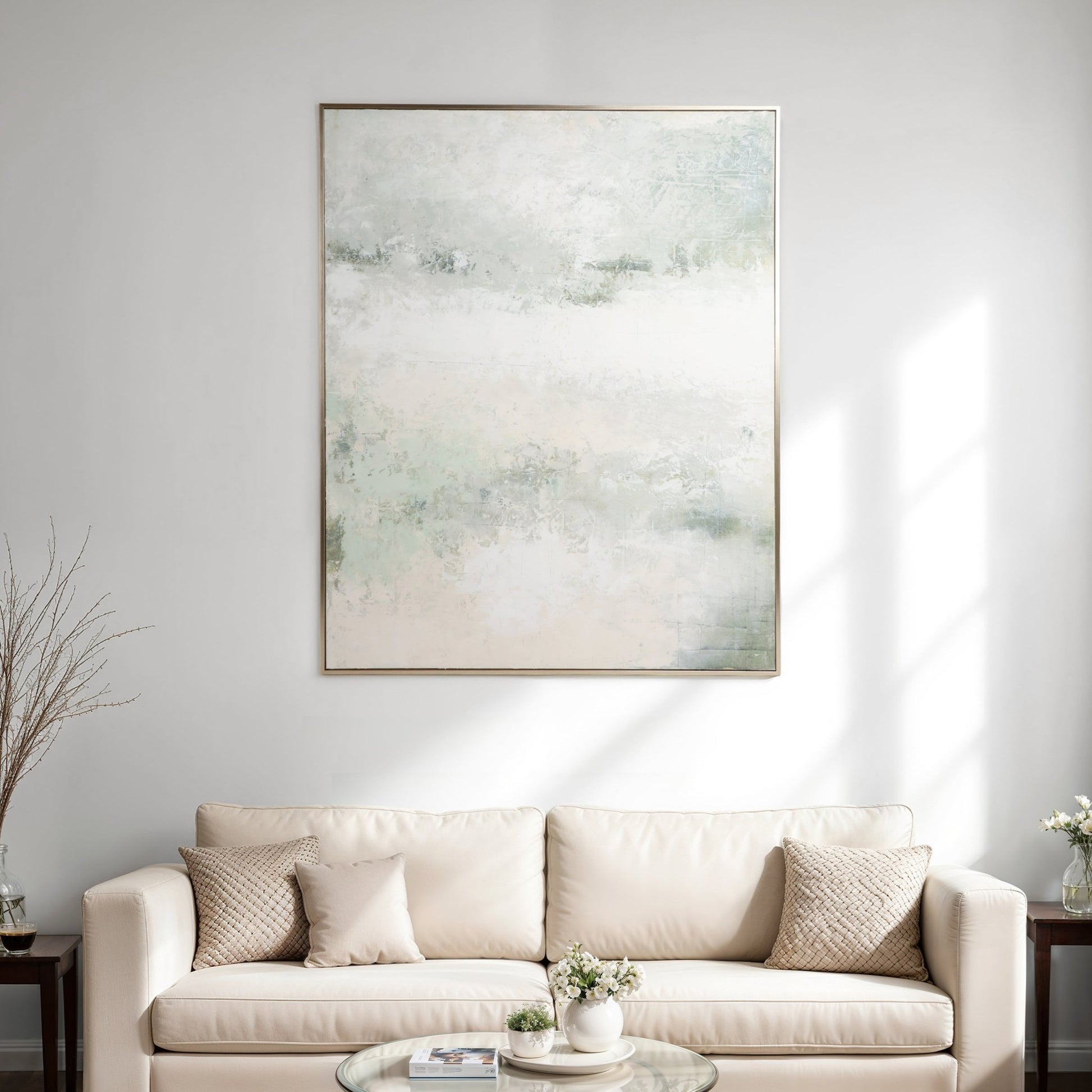 48X60 BIANCHI HANDPAINTED WALL ART Wall Art| Sagebrook Home