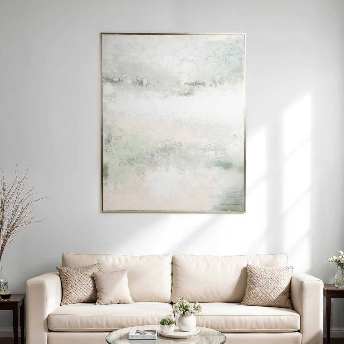 48X60 BIANCHI HANDPAINTED WALL ART Wall Art| Sagebrook Home