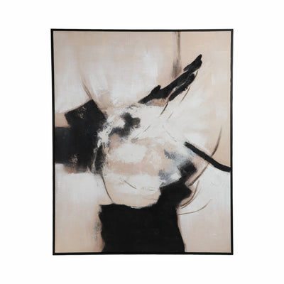 48X60 UZIMA HANDPAINTED WALL ART - Al Rugaib Furniture