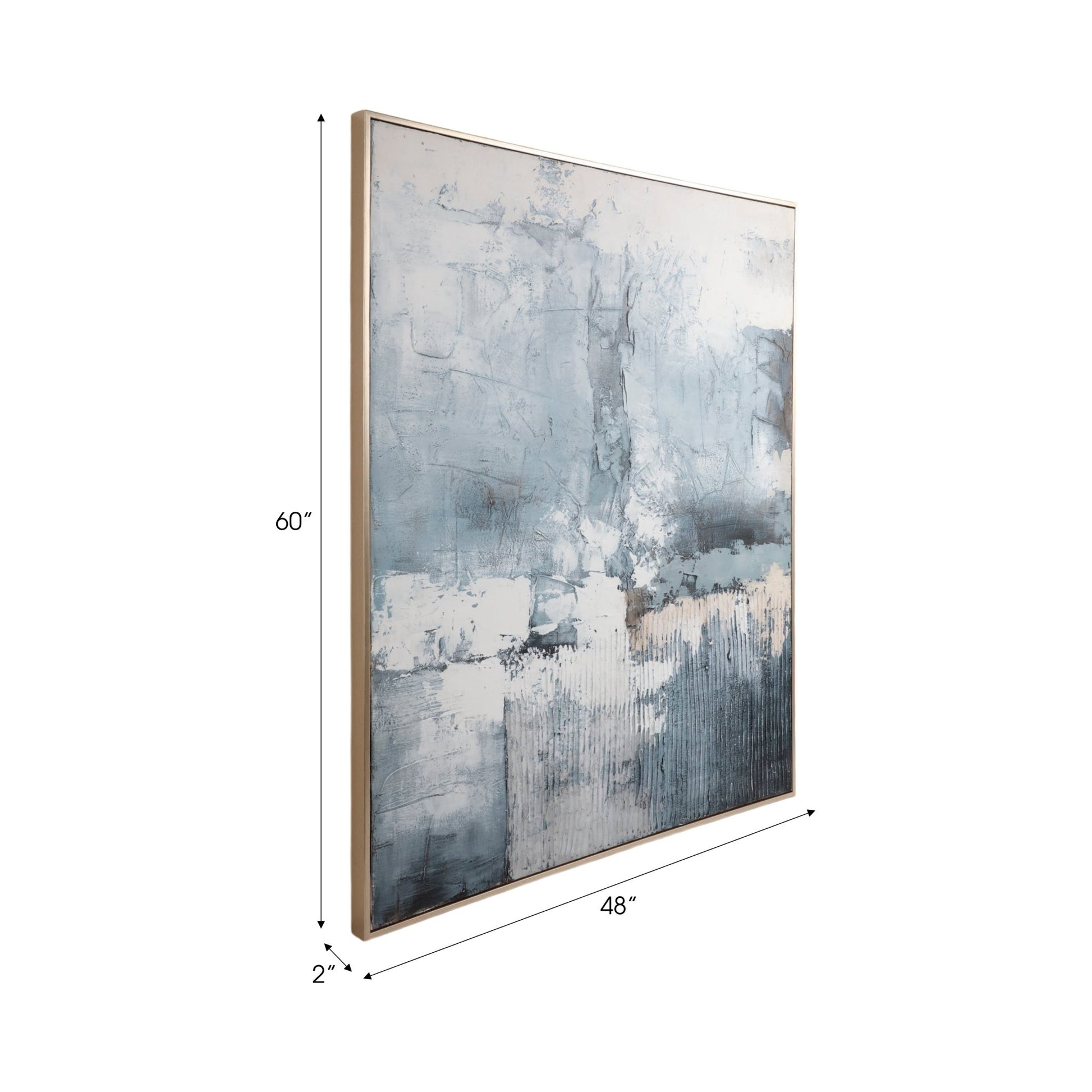 48X60 VIRTUE HANDPAINTED WALL ART Wall Art| Sagebrook Home