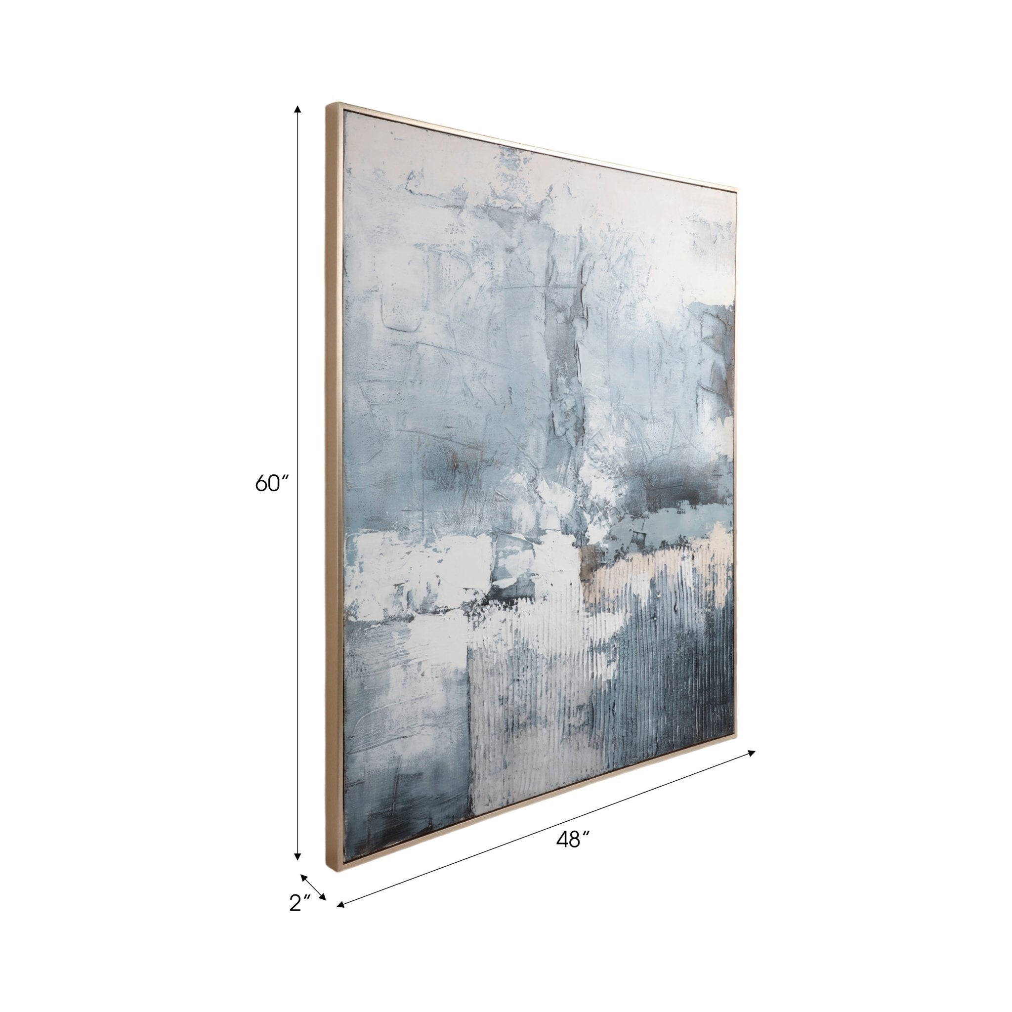 48X60 VIRTUE HANDPAINTED WALL ART Wall Art| Sagebrook Home