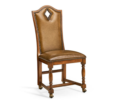 Country Farmhouse Collection - High Back Playing Card Diamond Side Chair