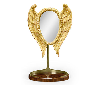 JC Modern - Santos Collection - Classical Winged High Lustre Santos Dressing Mirror