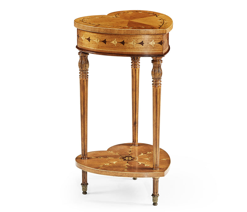 Versailles Collection - Sheraton style heart work box