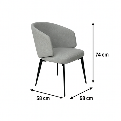 Density Grey Dining Chair