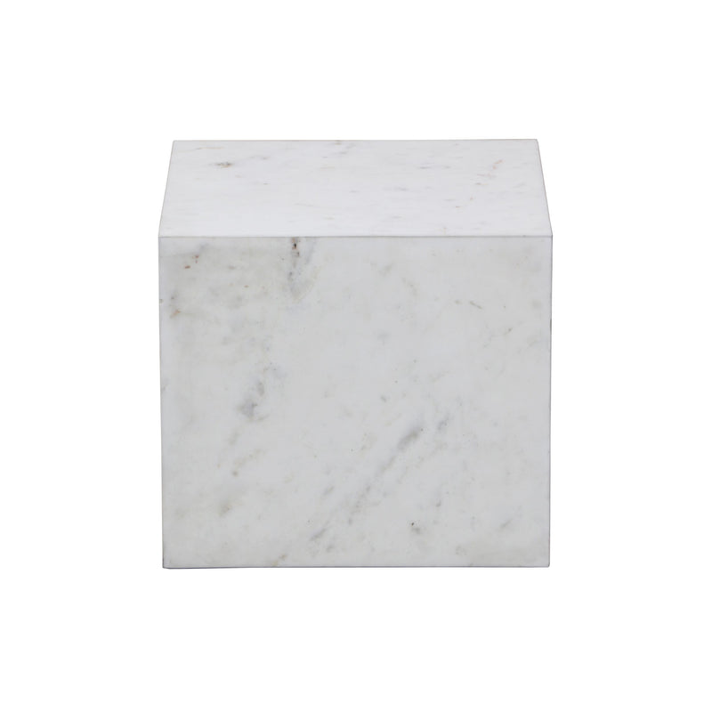 End Table Kailashpri white marble