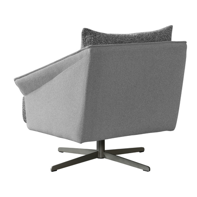 Ahad Grey Boucle Chair