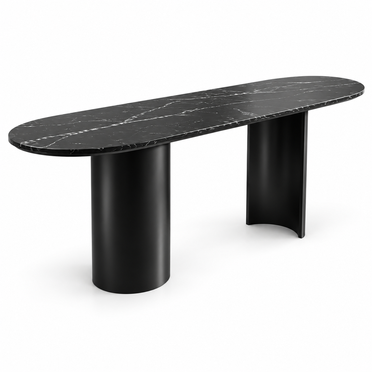 Twirl Black  Bar table - 152 Cm